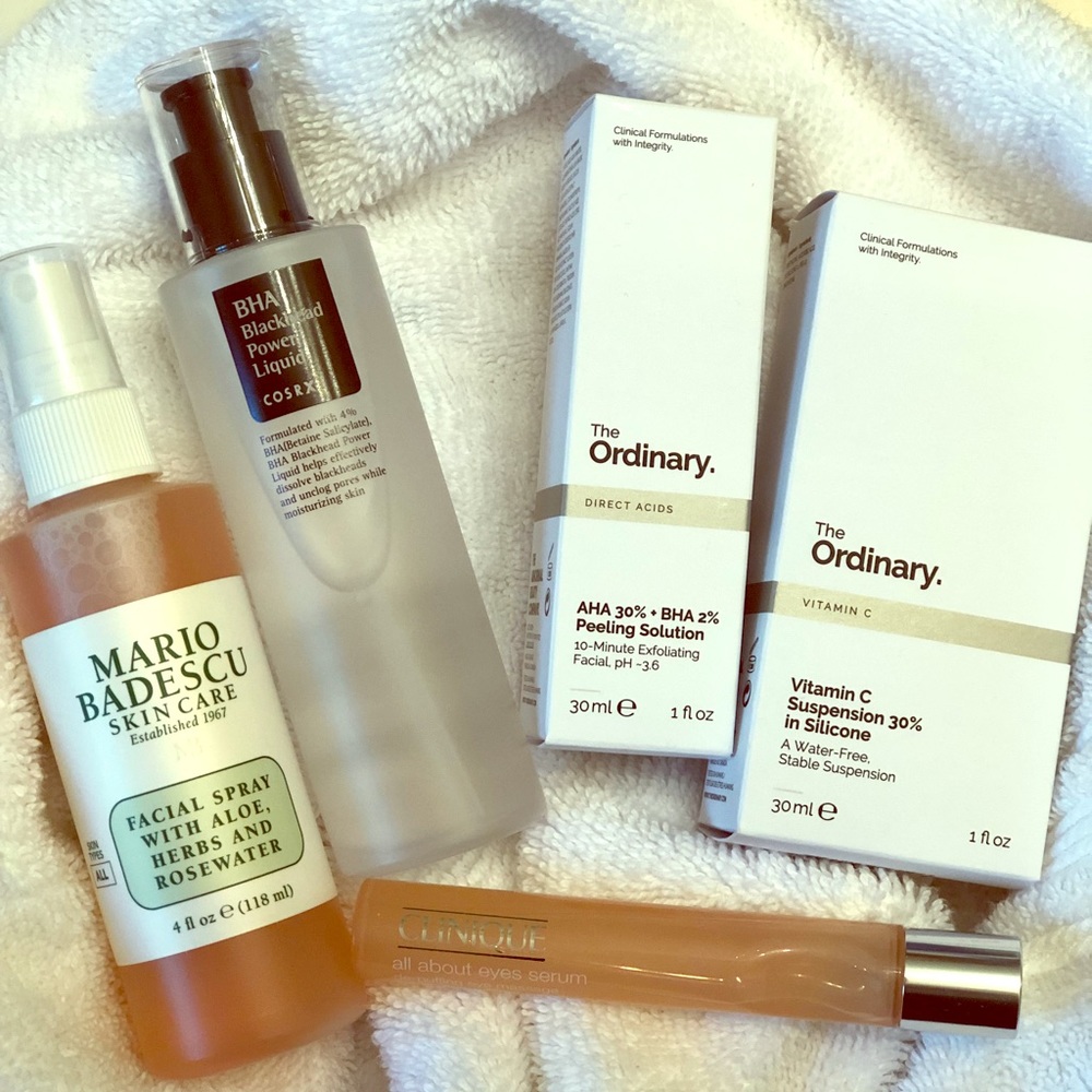Skincare Bundle! Mario Badescue, CosRx, Clinique!
